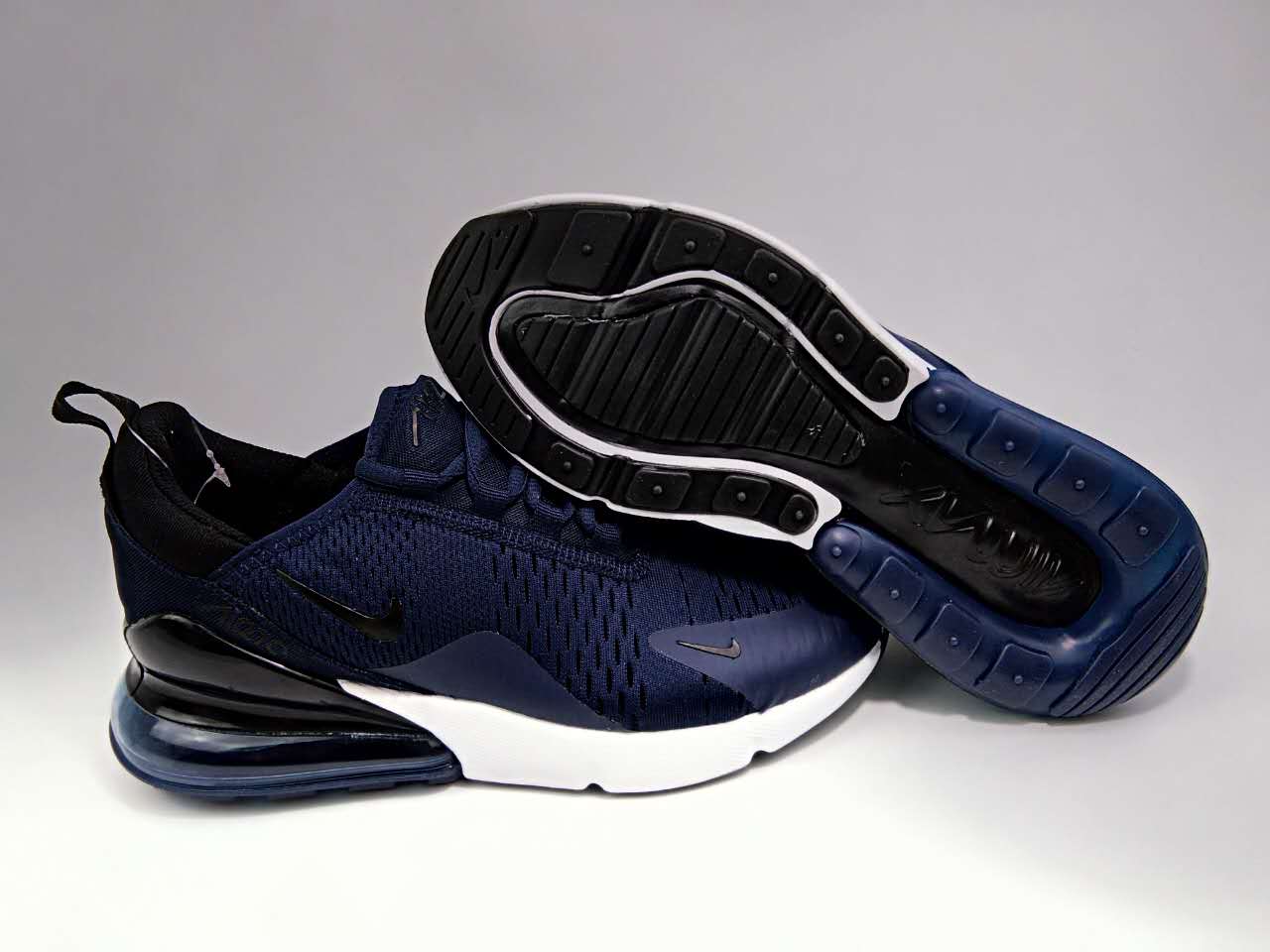 Women Nike Air Max Flair 270 Nano Deep Blue Shoes - Click Image to Close